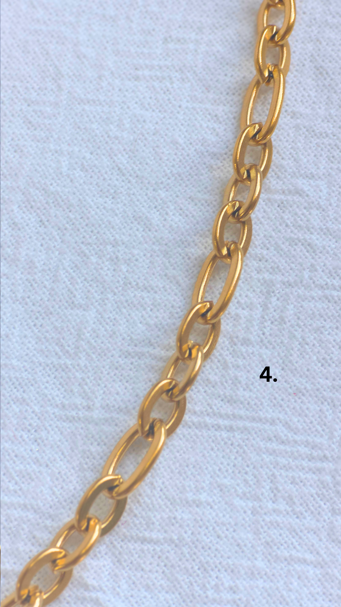 Water‑Resistant Stainless Steel Chain Necklaces – Lusí Charm Bar (5 Styles, 18K Gold‑Plated Finish)