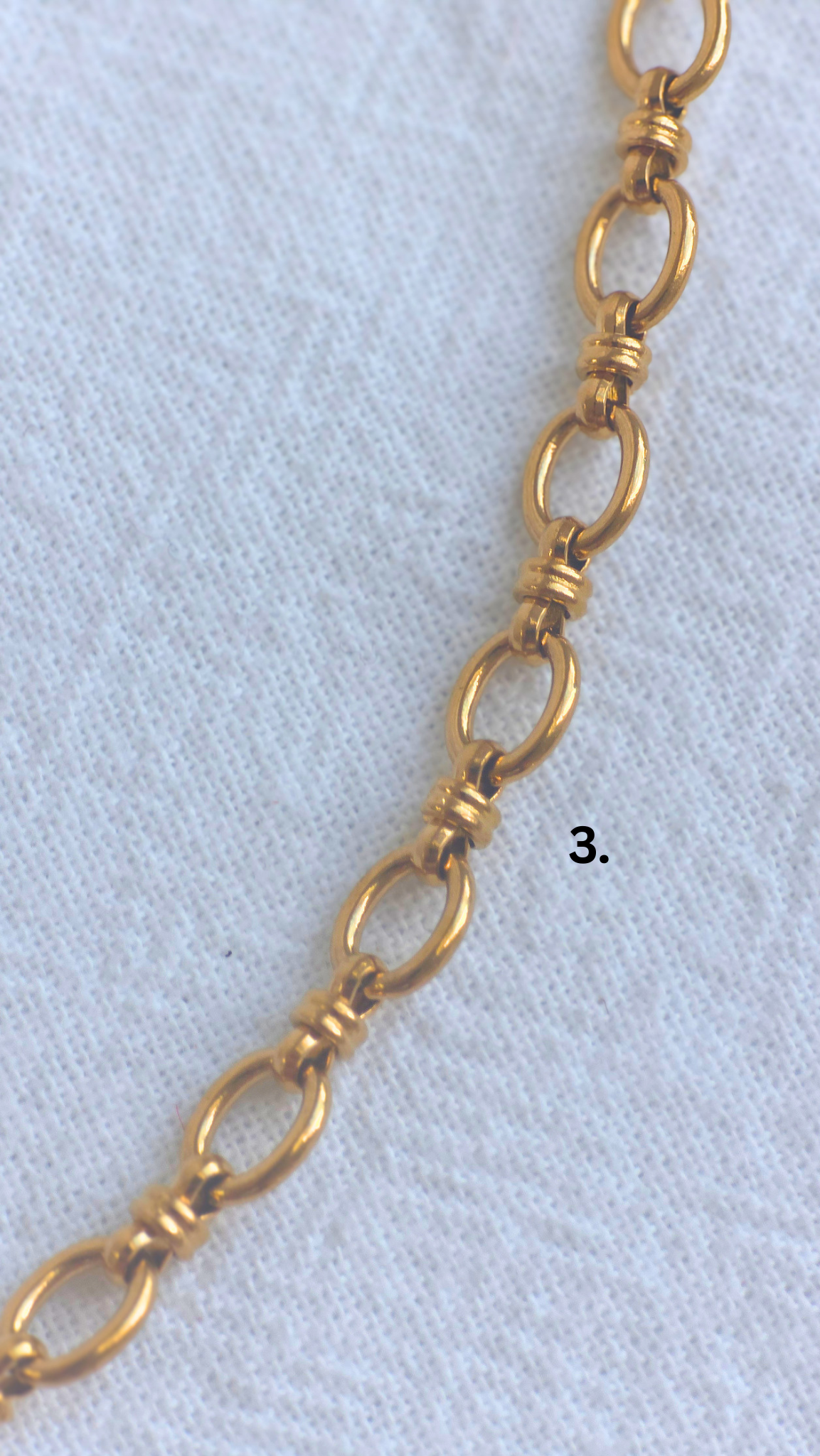 Water‑Resistant Stainless Steel Chain Necklaces – Lusí Charm Bar (5 Styles, 18K Gold‑Plated Finish)