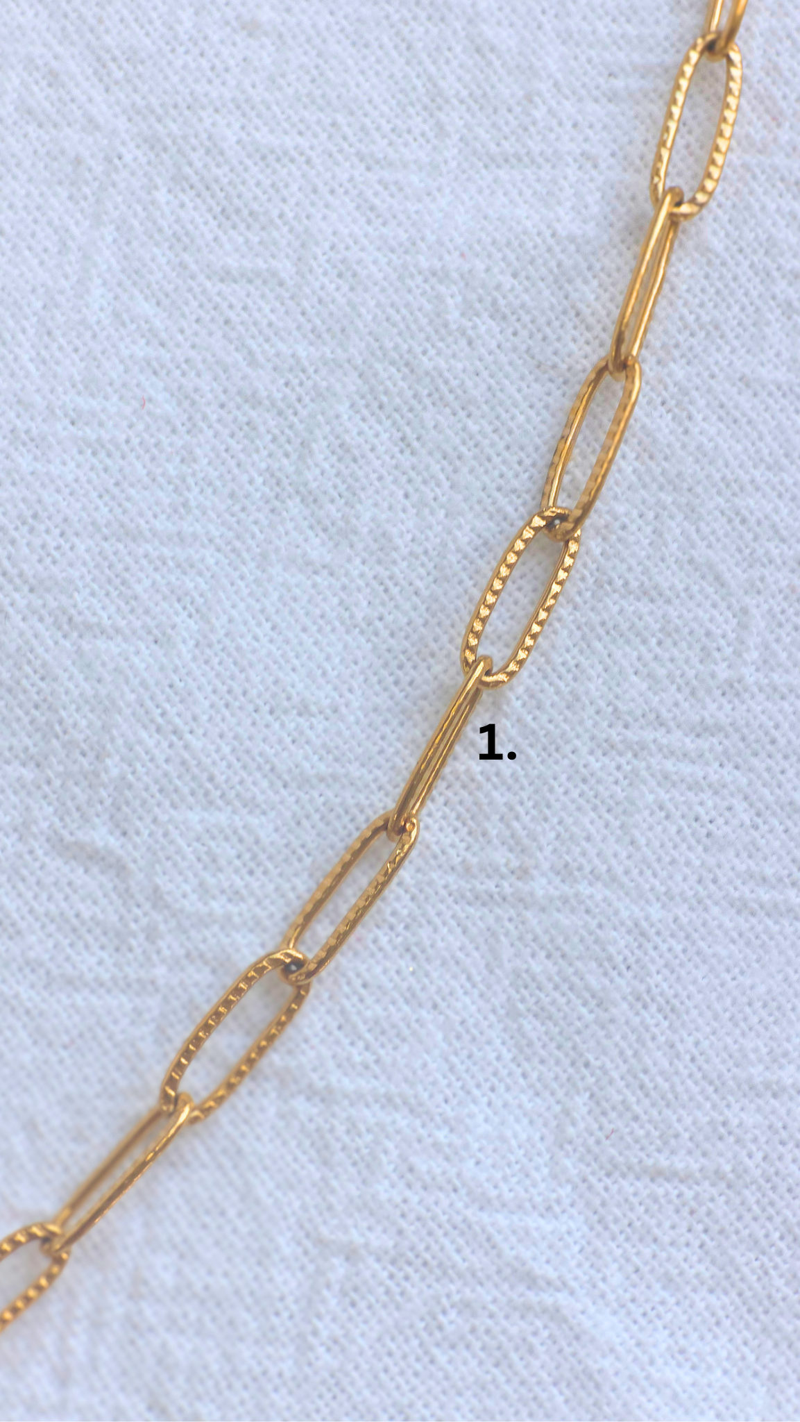 Water‑Resistant Stainless Steel Chain Necklaces – Lusí Charm Bar (5 Styles, 18K Gold‑Plated Finish)
